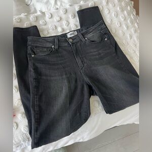 Paige Hoxton Ultra Skinny Ash Black Jeans